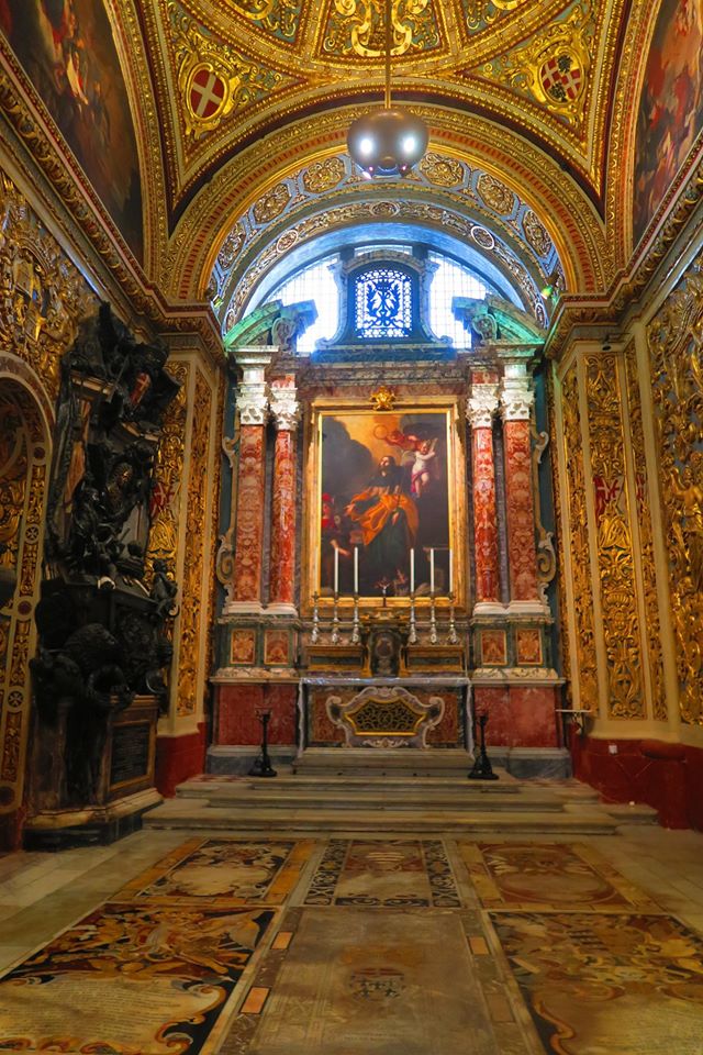 Mattia Preti Cappella San Giacomo Concattedrale San Giovanni a Malta